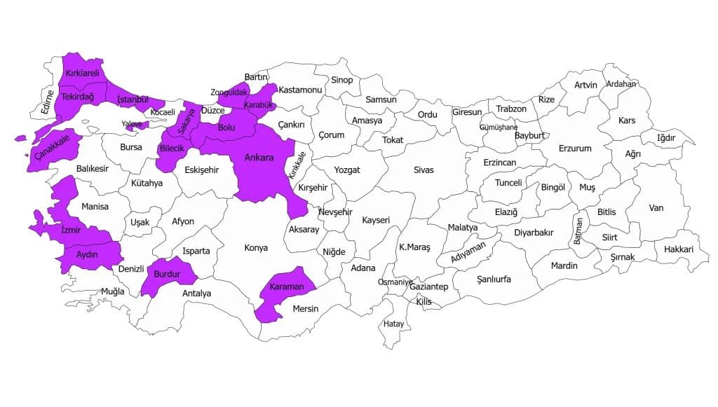 Ulusal Bölge İllere Özel - Yıldız Dolu Paket Kutulu