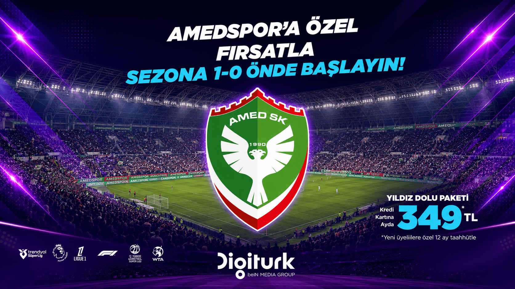 Amedspor'a Özel Yıldız Dolu Paketi Kutulu