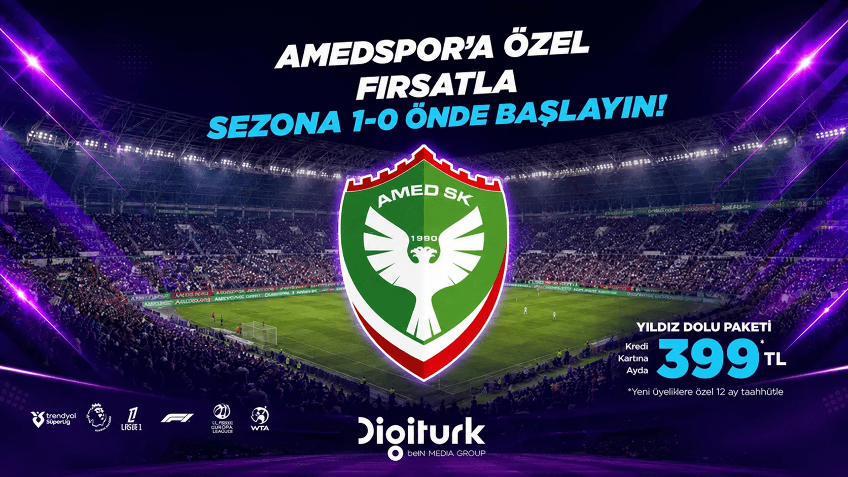 Amedspor'a Özel Yıldız Dolu Paketi Kutulu