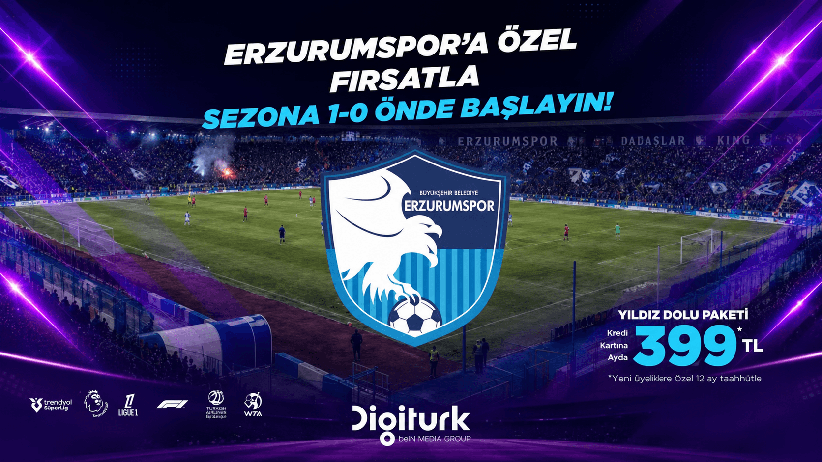 Erzurumspor'a Özel Yıldız Dolu Paketi Kutulu