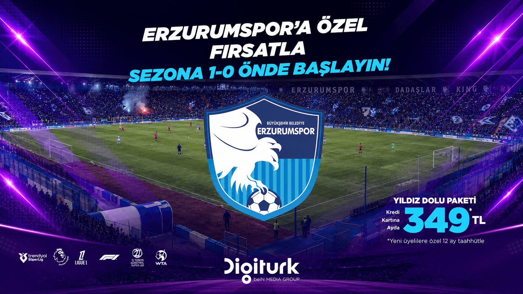 Erzurumspor'a Özel Yıldız Dolu Paketi Kutulu