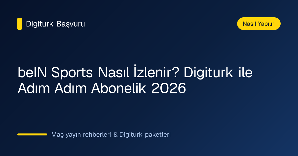 beIN Sports kanallarının Digiturk üzerinden TV ve mobil cihazda izlenmesini gösteren görsel