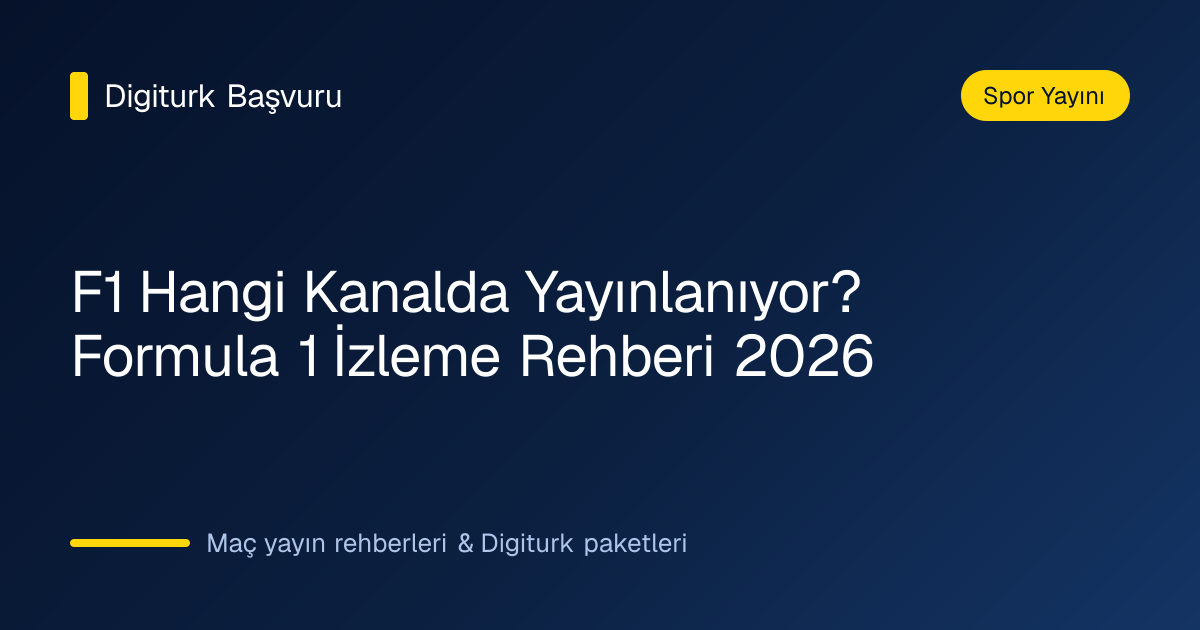 Formula 1 yarış aracı pistte, beIN Sports yayını ekran kapağı