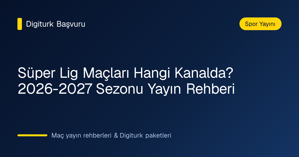 Süper Lig maçı yayını — beIN Sports ekranında canlı futbol