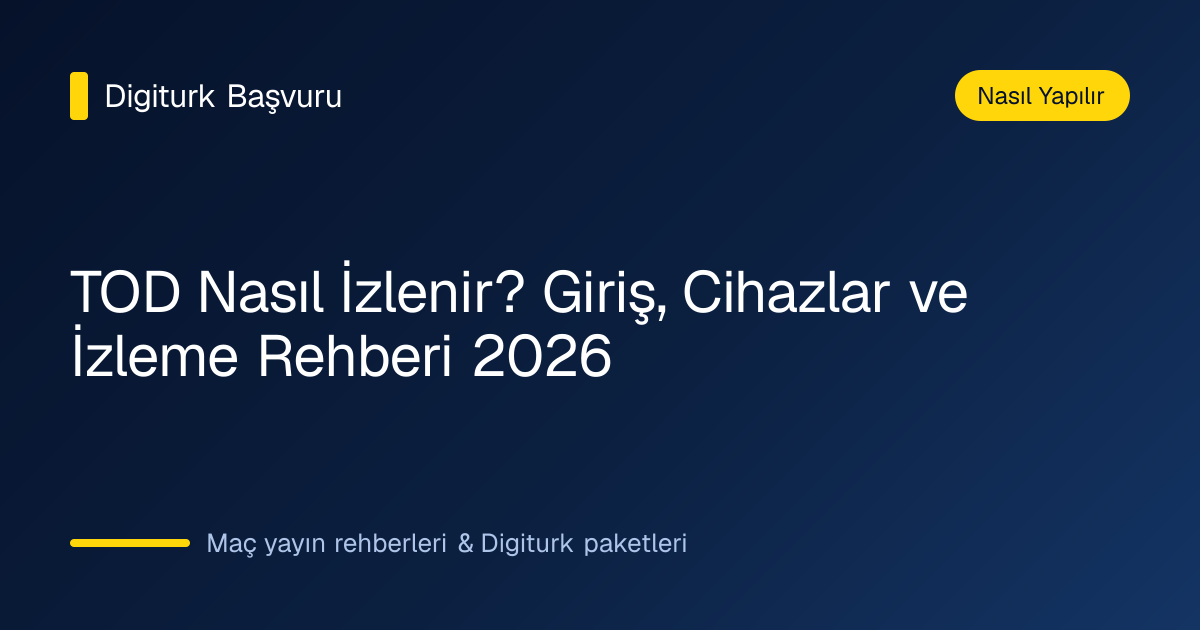 TOD platformunun telefon, tablet ve smart TV üzerinden çanaksız izlendiğini gösteren görsel